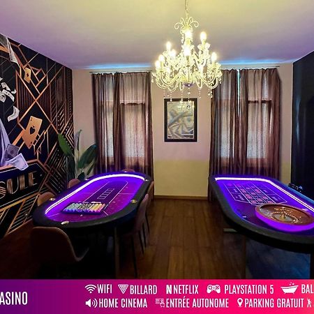 Capsule Casino - Jacuzzi - Billard - Netflix - Console & Jeux Apartment Mons Ngoại thất bức ảnh